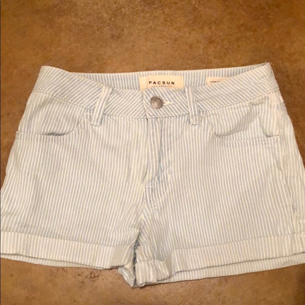 Striped pacsun shorts